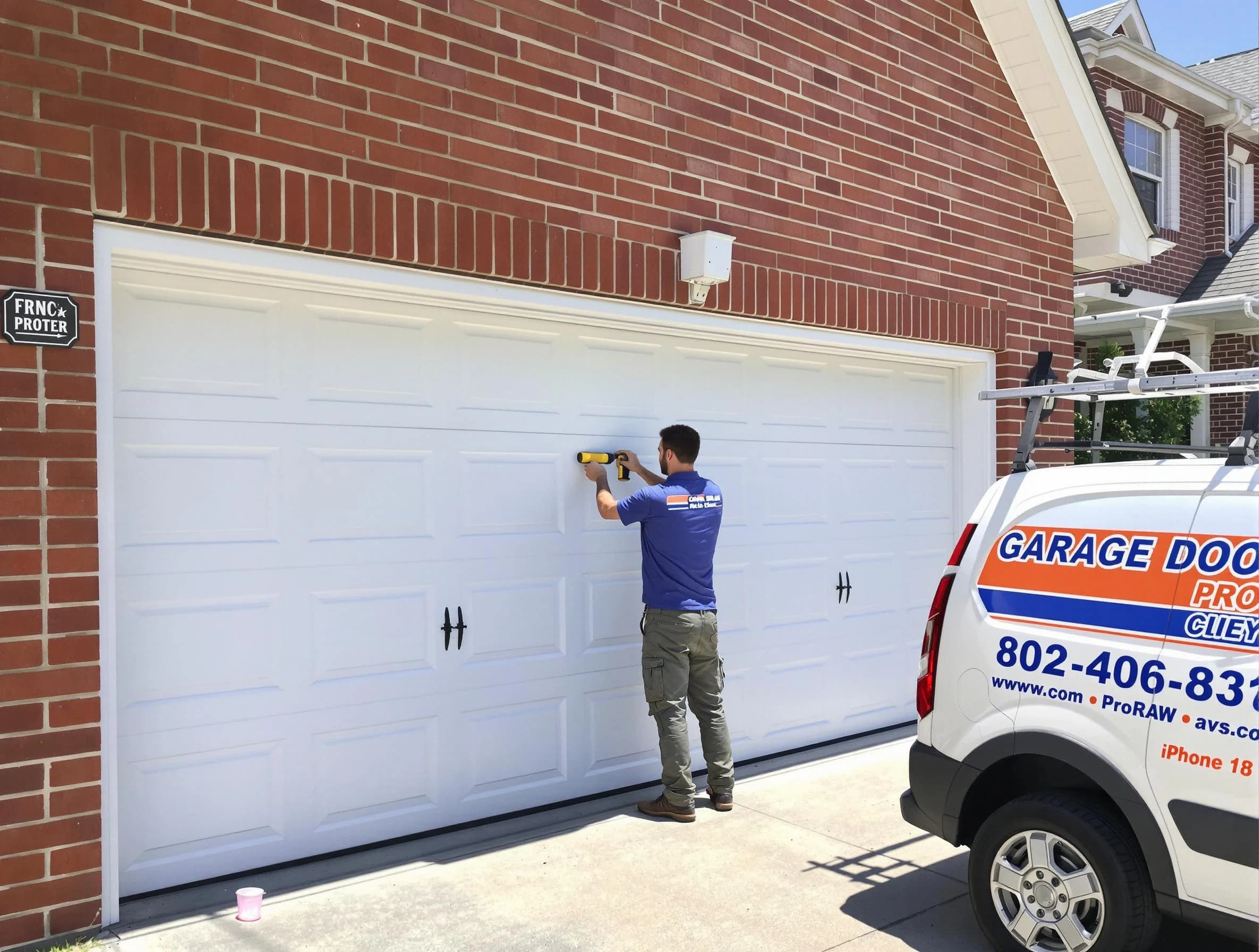 Local garage door repair service by Calera Garage Door Repair in Calera