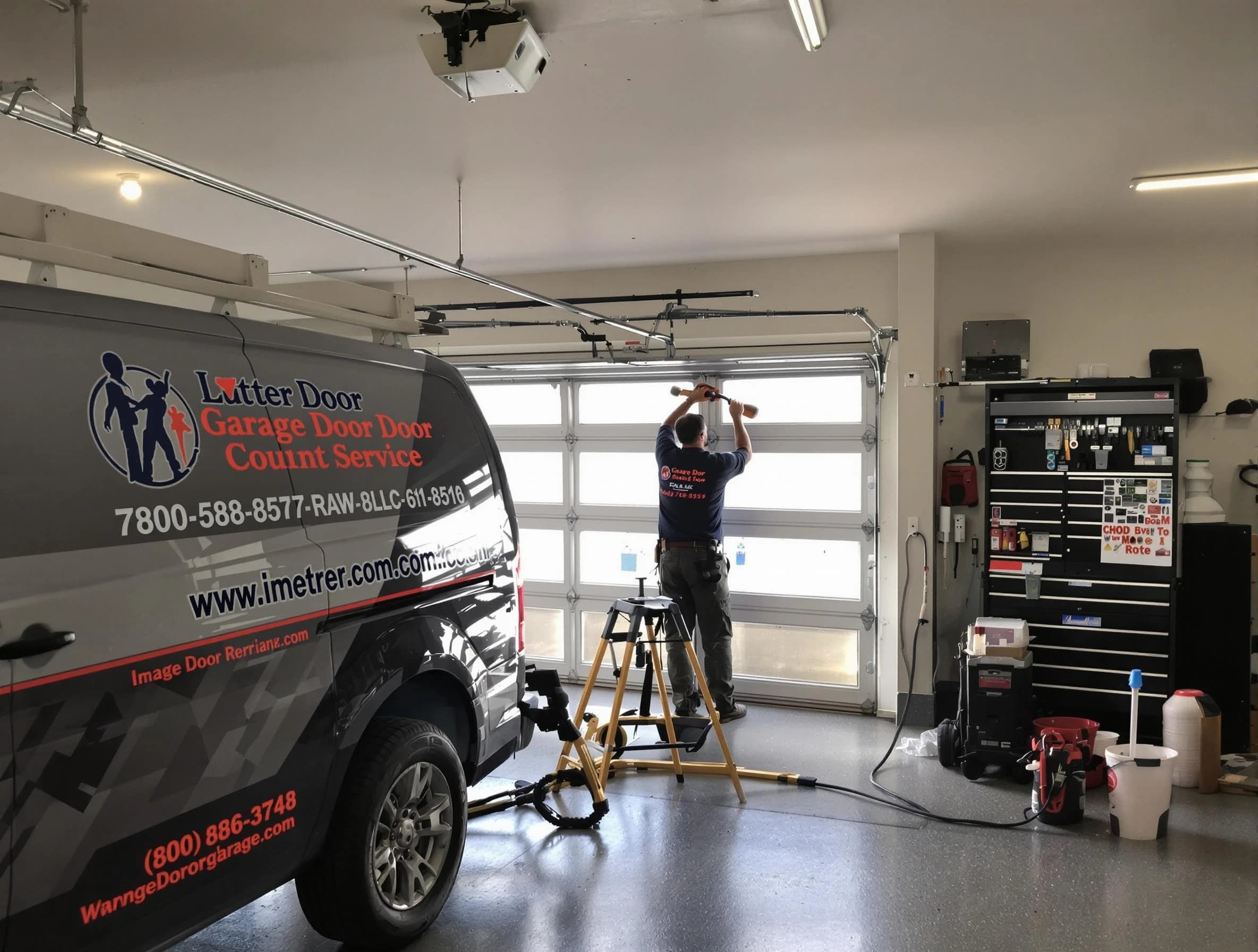 Calera Garage Door Repair rapid response team performing same-day repair in Calera