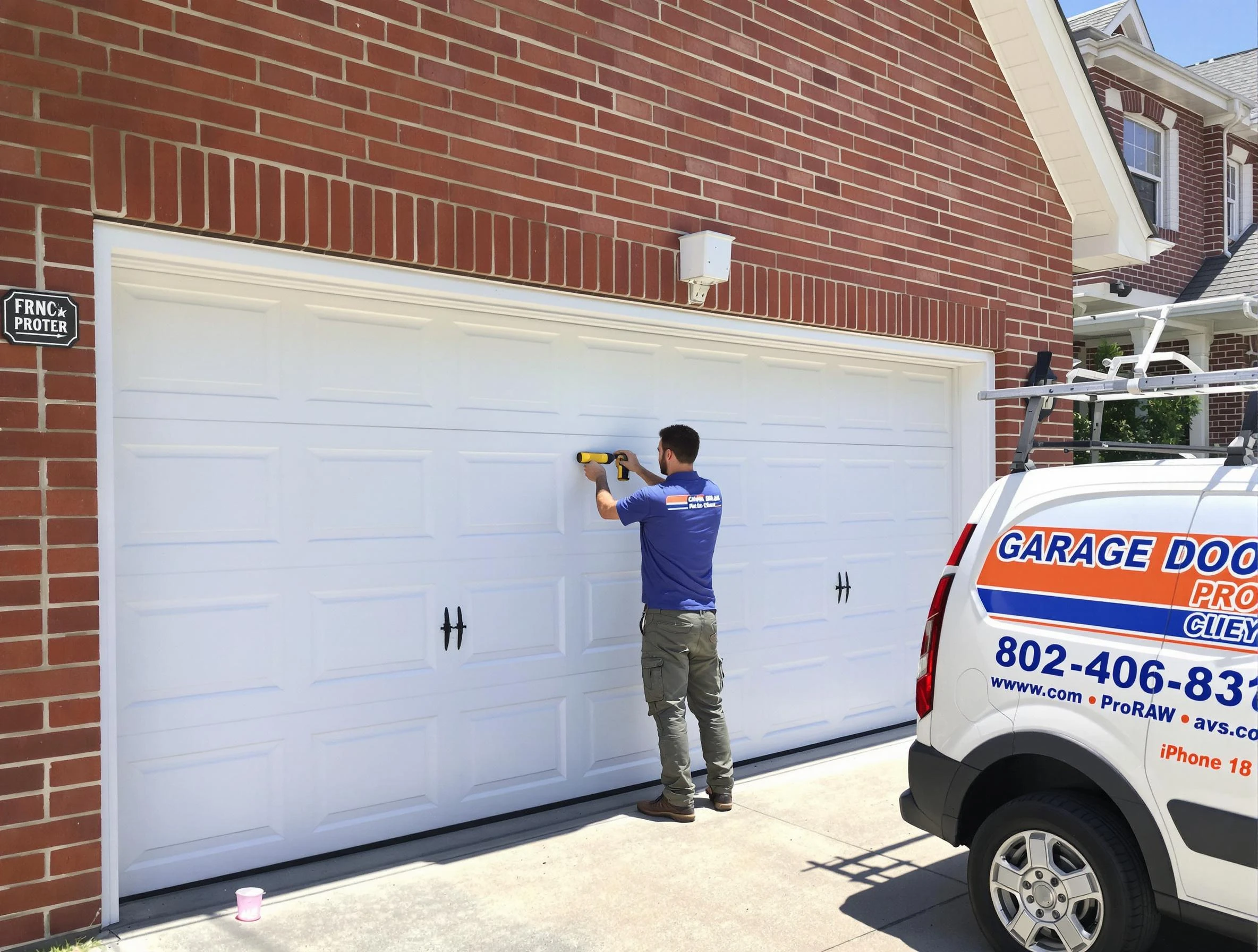 Local garage door repair service by Calera Garage Door Repair in Calera